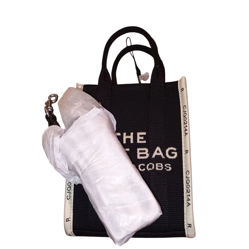 Marc Jacobs Black and White Mini Tote - Picture 3 of 3